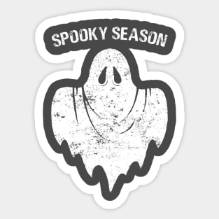 spooky season halloween ghost design Sticker